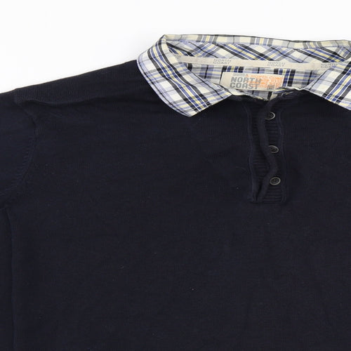 Marks and Spencer  Mens Blue   Pullover Jumper Size M