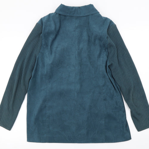 Oscar B  Womens Green   Jacket Coat Size 18