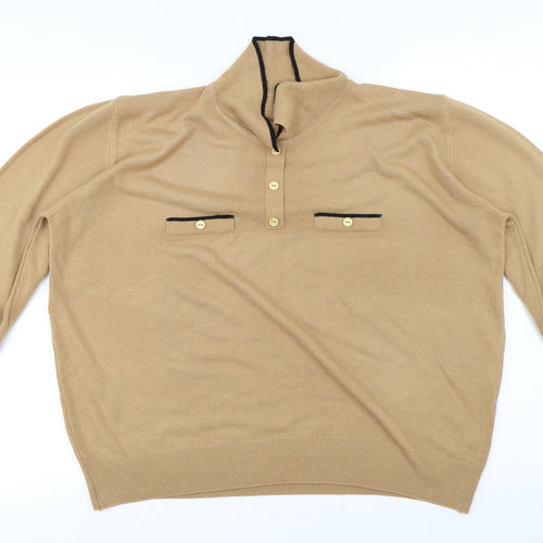 Marks and Spencer  Womens Brown   Pullover Jumper Size 18