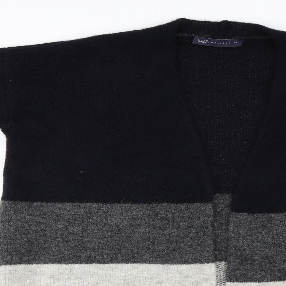 Marks and Spencer Womens Black   Cardigan Jumper Size S