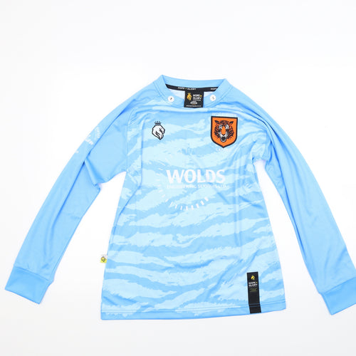 Hope & Glory Womens Blue   Basic T-Shirt Size L  - Hull Fc