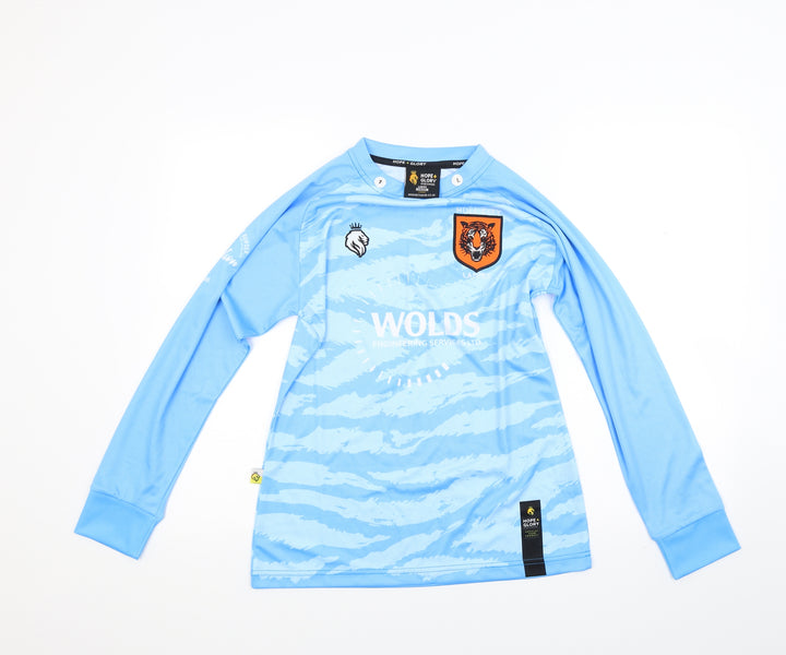 Hope & Glory Womens Blue Basic T-Shirt Size L - Hull Fc