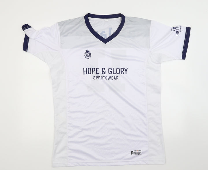 Hope & Glory Womens White Basic T-Shirt Size 2XL - Hull Fc ladies