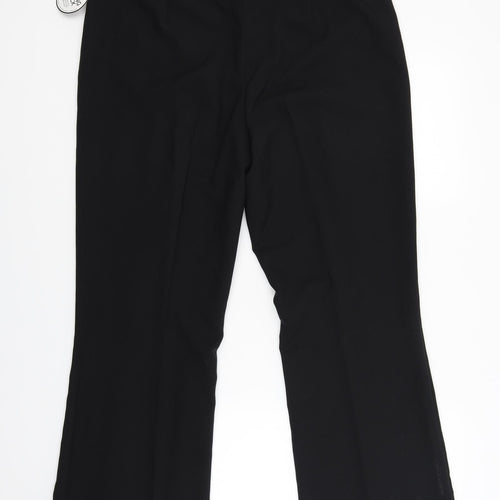 George Womens Black   Trousers  Size 14 L29 in