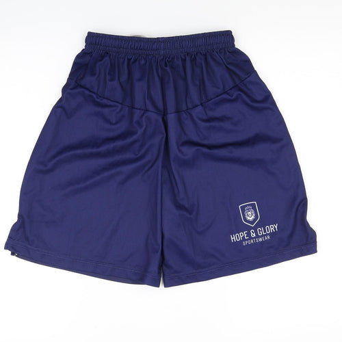Hope & Glory Womens Blue   Utility Shorts Size 2XL - Hull Fc ladies