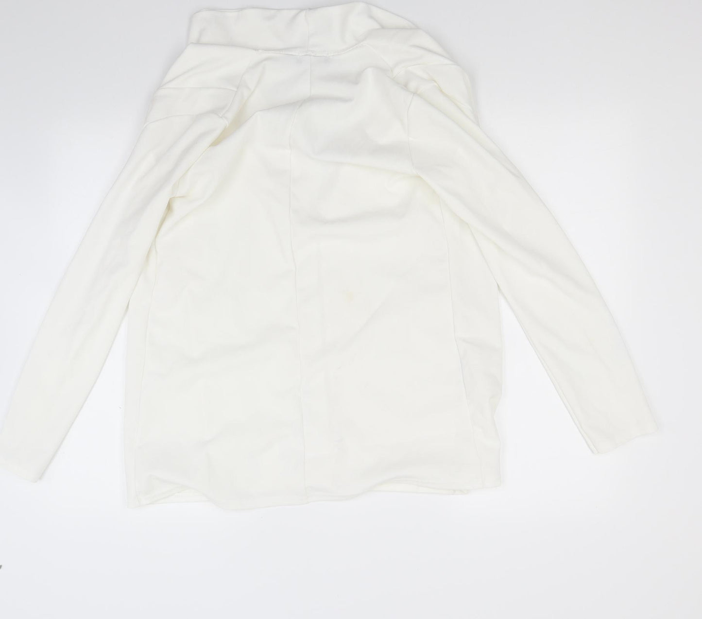 PRETTYLITTLETHING Womens White   Jacket Blazer Size 8