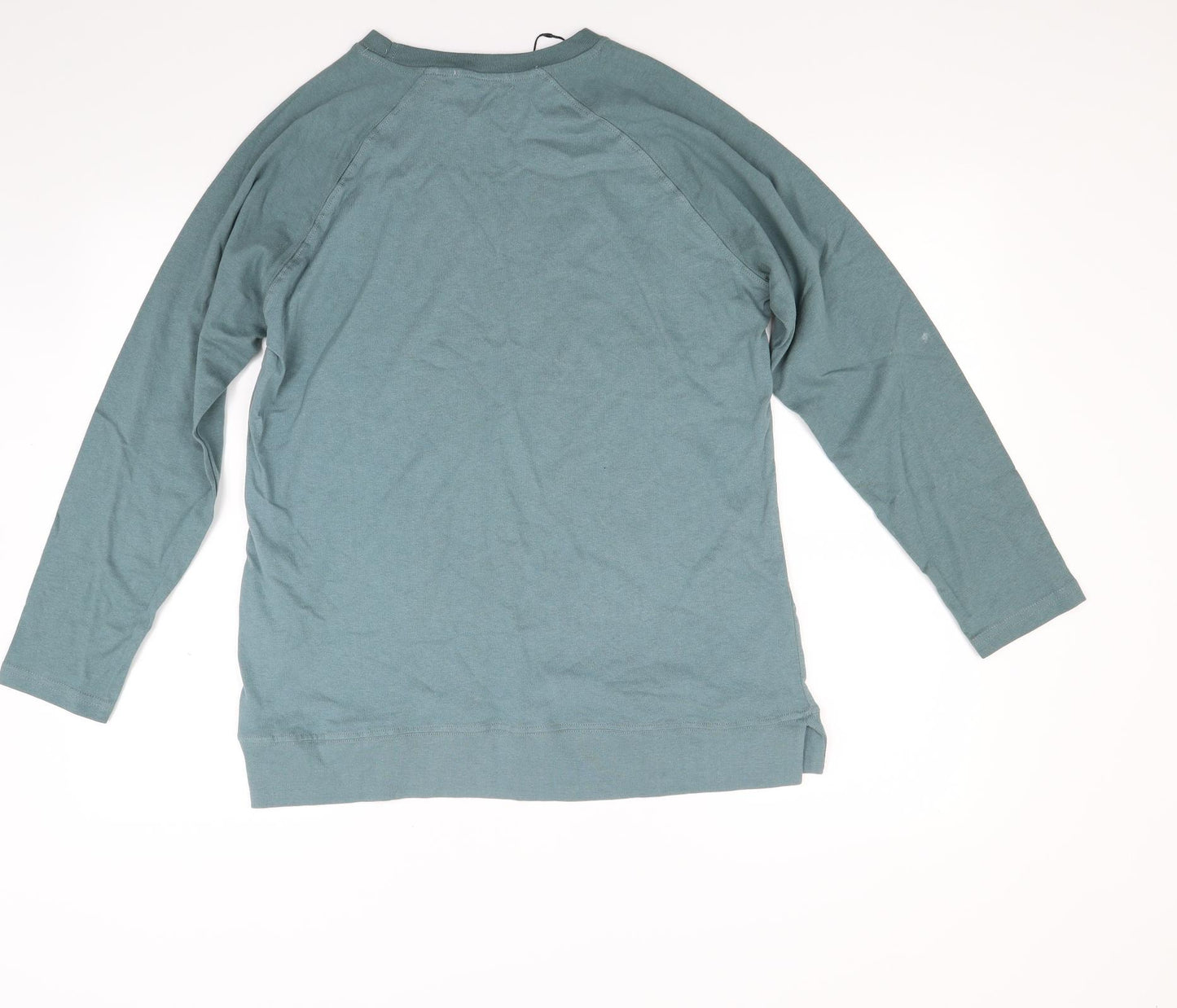 Zara Girls Green  Jersey Pullover Sweatshirt Size 13 Years