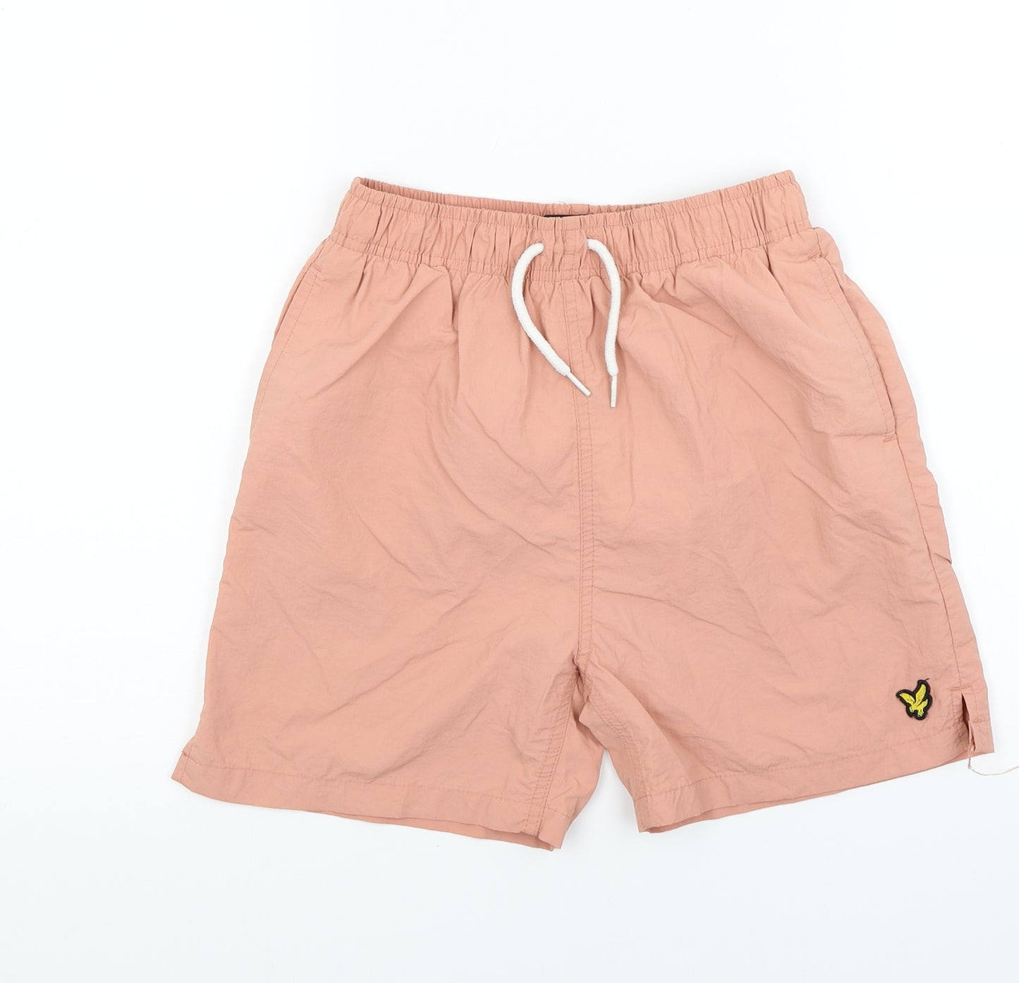 Lyle & Scott Boys Beige  Canvas Bermuda Shorts Size 12 Years