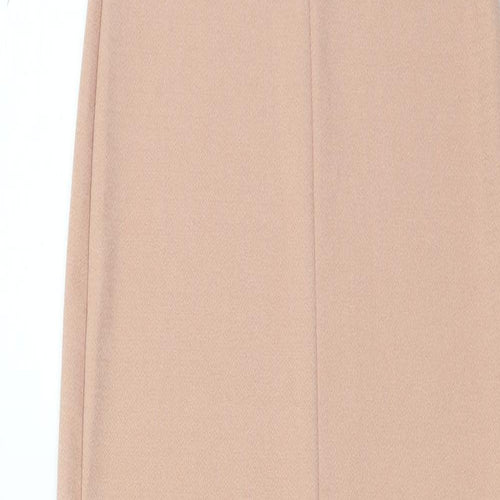 Boohoo Womens Beige   Pencil Dress  Size 8