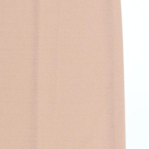 Boohoo Womens Beige   Pencil Dress  Size 8