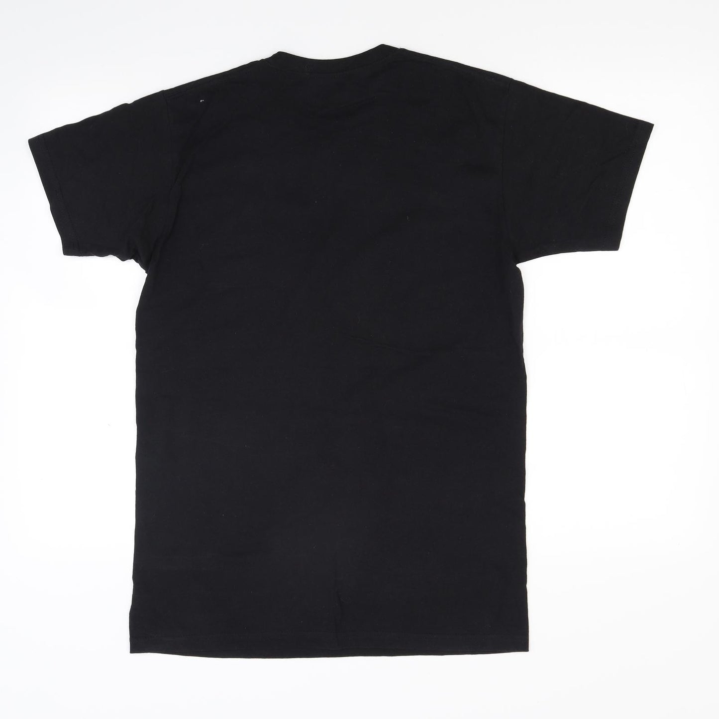 Primark Mens Black    T-Shirt Size M  - Christmas Santa