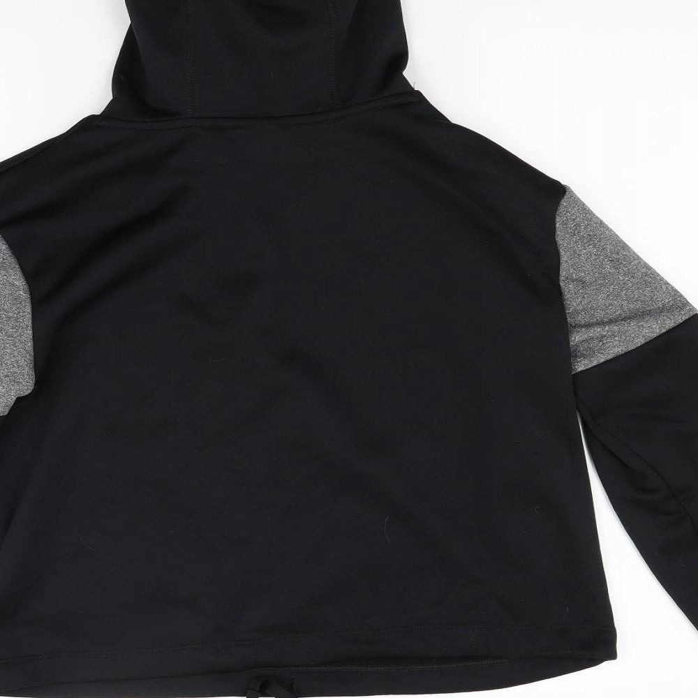 Nike Girls Black   Pullover Hoodie Size L