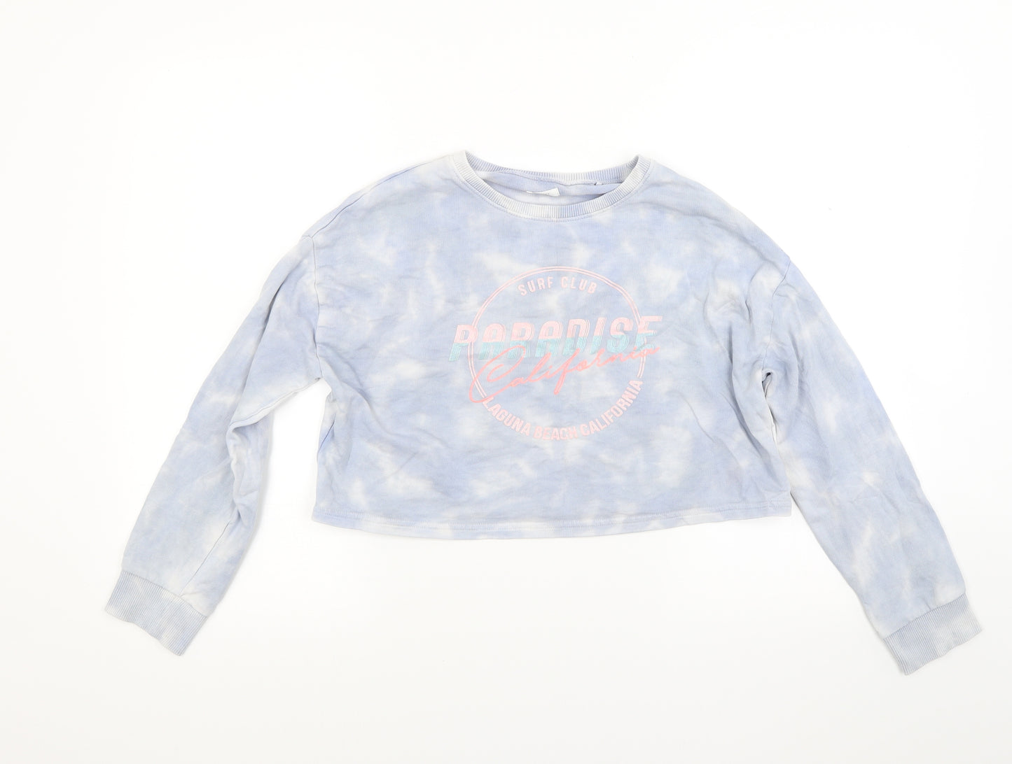 NEXT Girls Blue   Pullover Sweatshirt Size 11-12 Years  - California