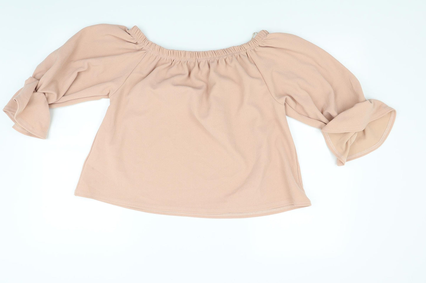 Cameo rose Womens Beige   Basic Blouse Size 10