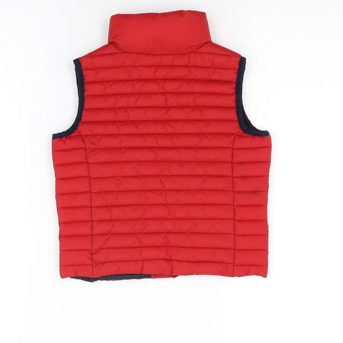 Joules Boys Red   Gilet Coat Size 2-3 Years