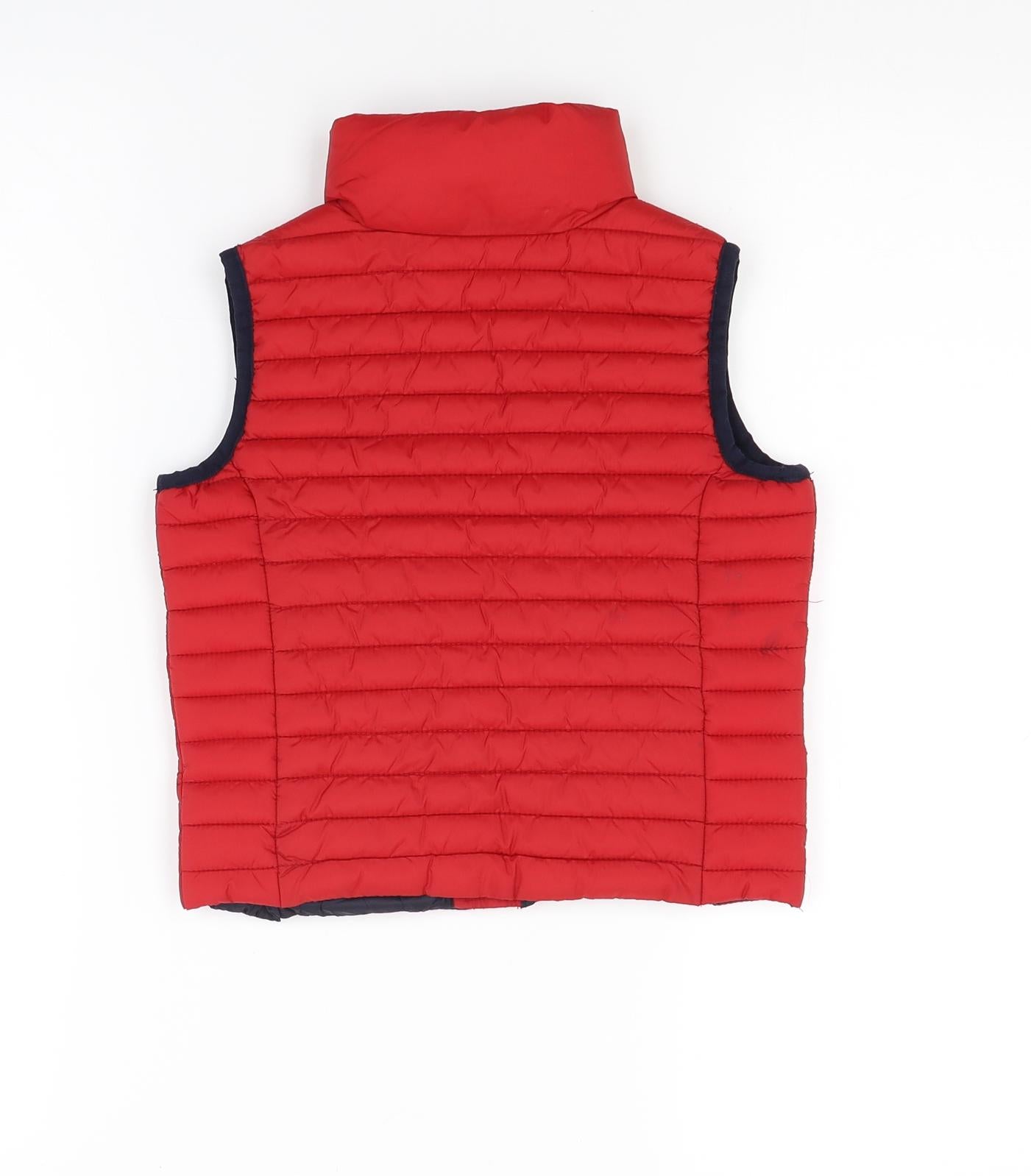 Joules Boys Red   Gilet Coat Size 2-3 Years
