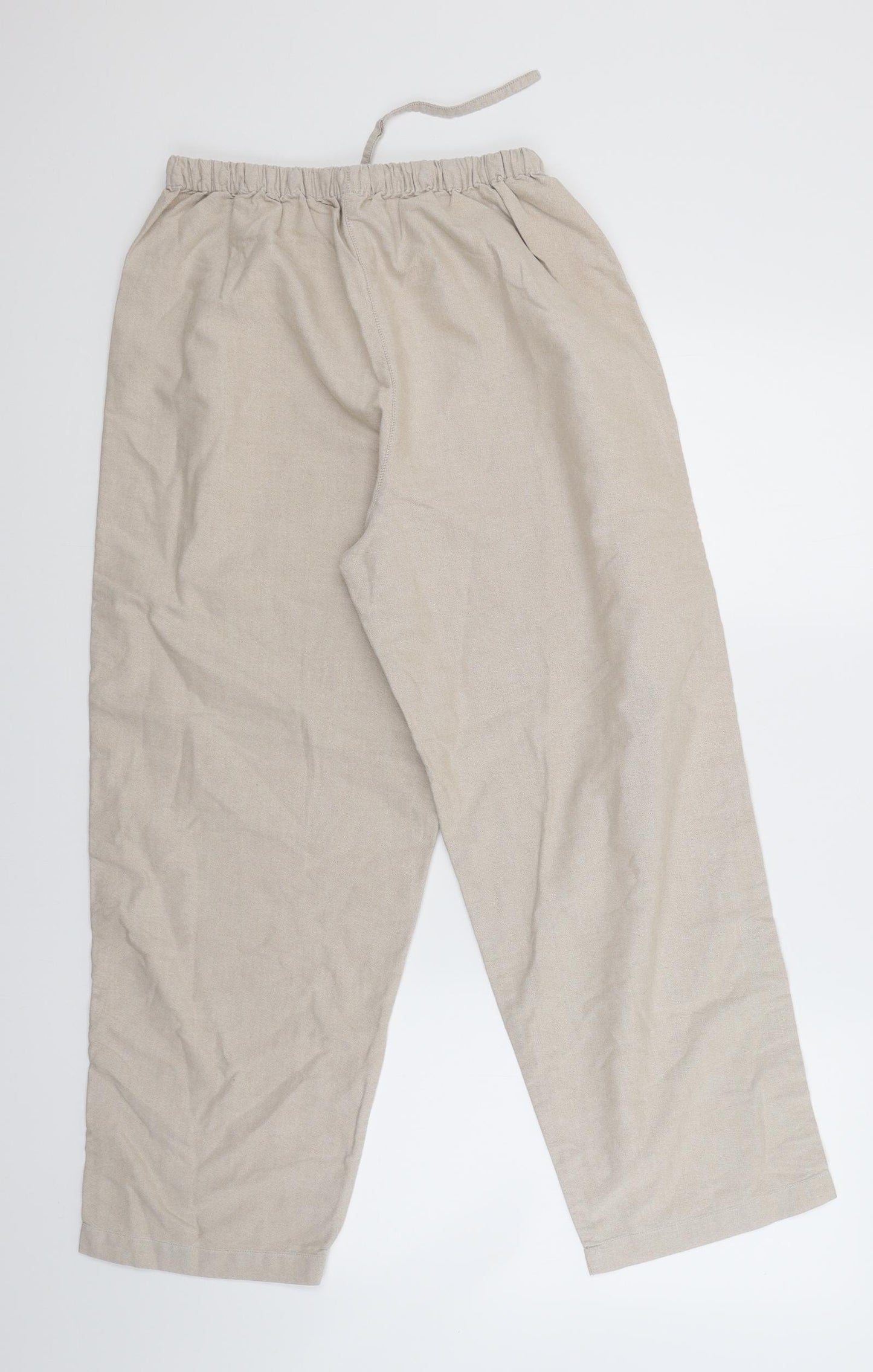 Preworn Womens Beige   Trousers  Size M L26 in