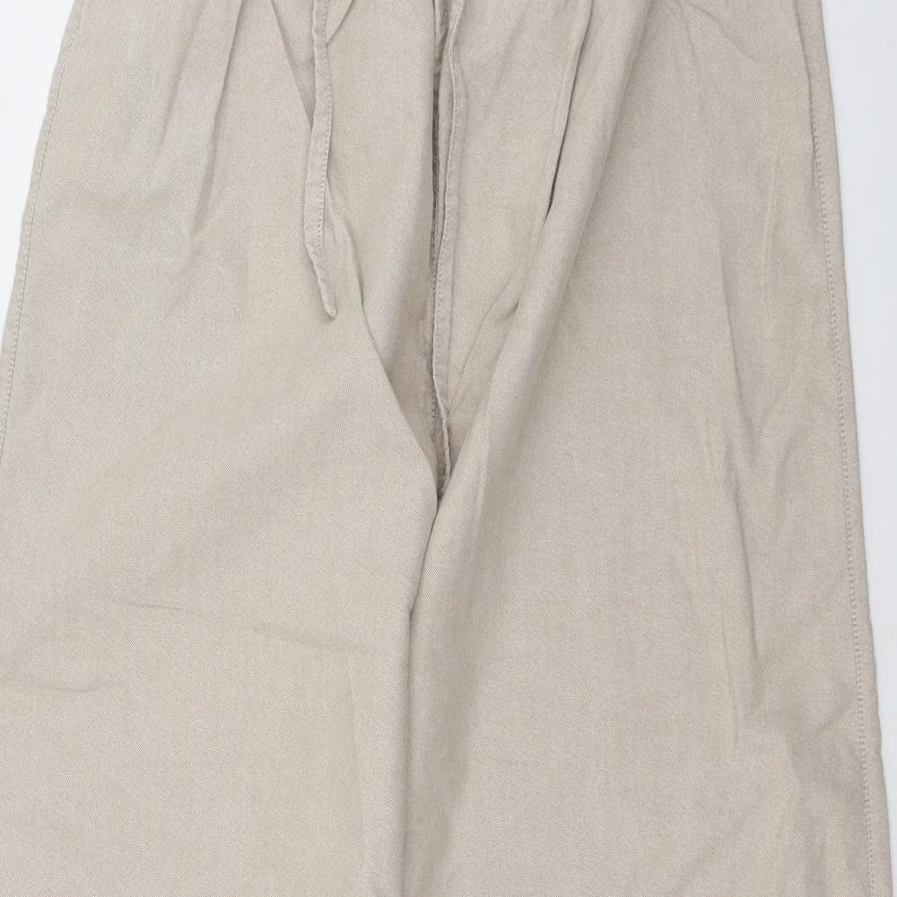 Preworn Womens Beige   Trousers  Size M L26 in