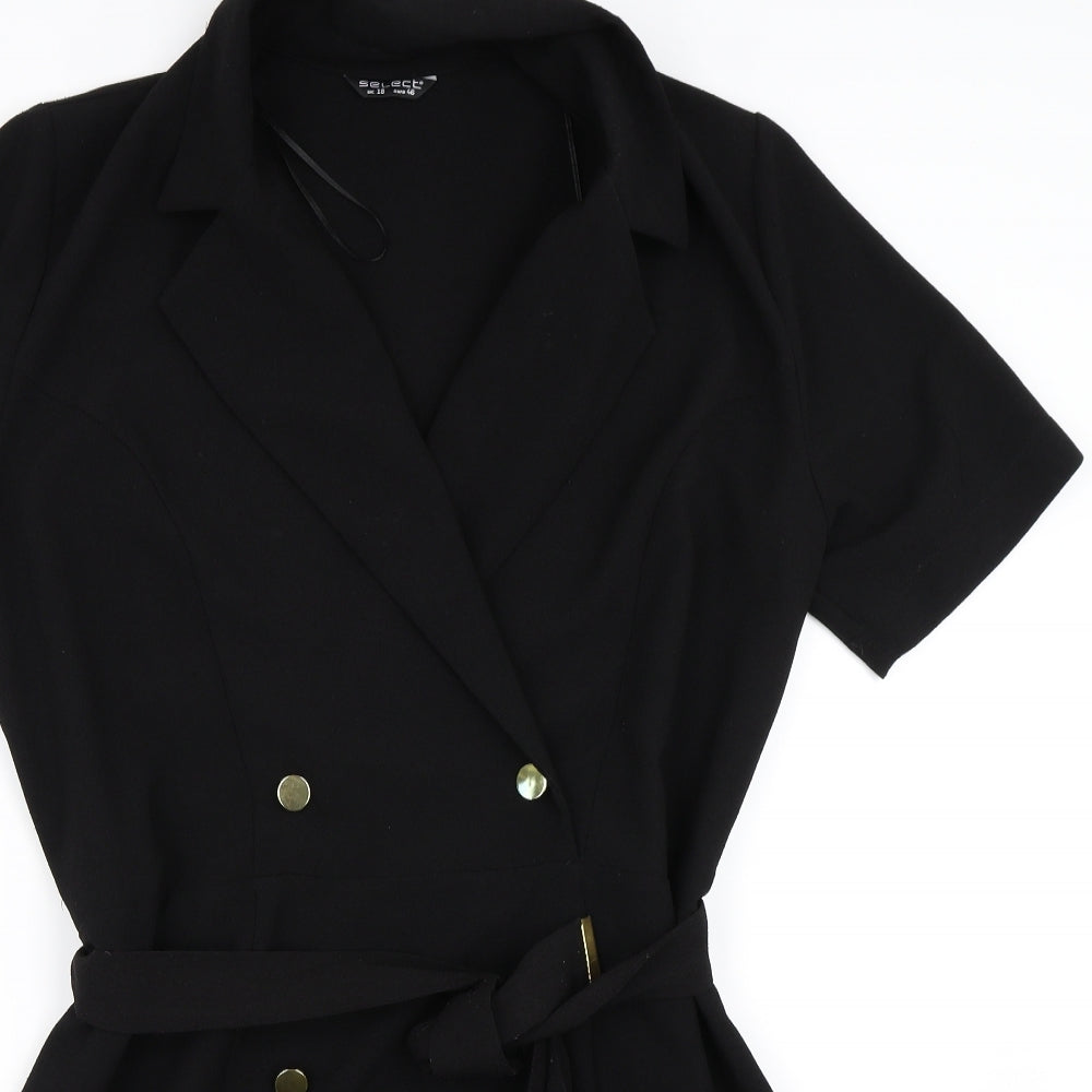 Select Womens Black   Shift  Size 18