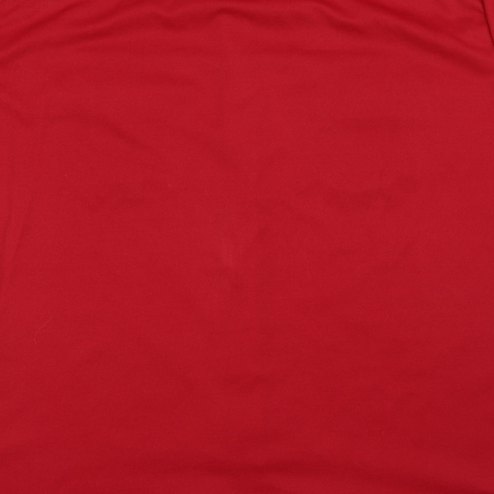 C&A Mens Red    Button-Up Size S