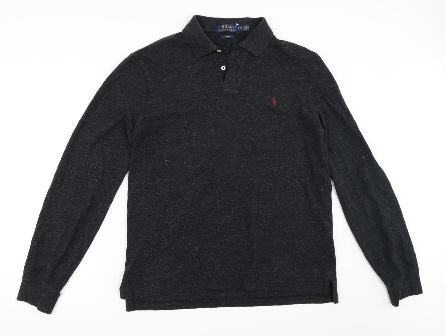 Polo Ralph Lauren Mens Grey    Polo Size L