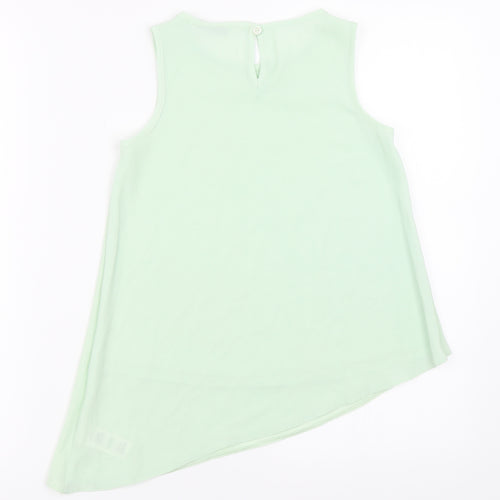 Matalan Girls Green   Basic Blouse Size 9 Years