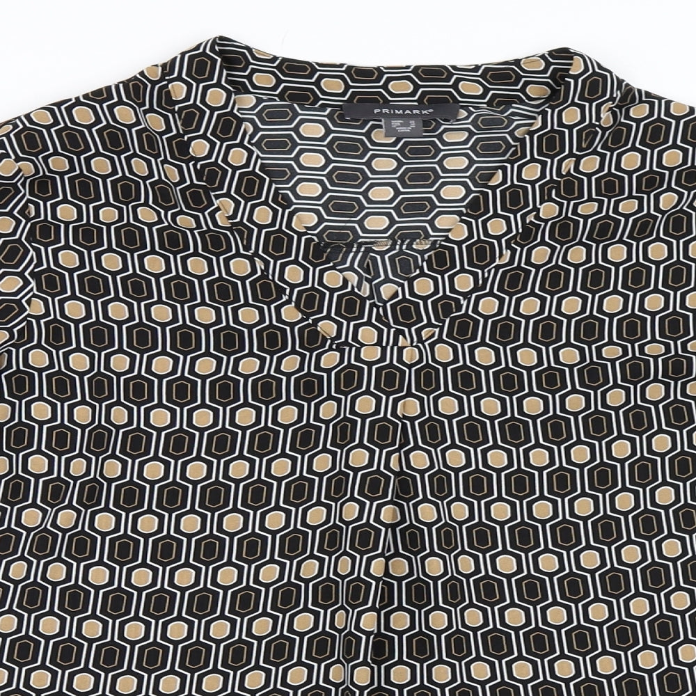 Primark Womens Black   Basic Blouse Size 14