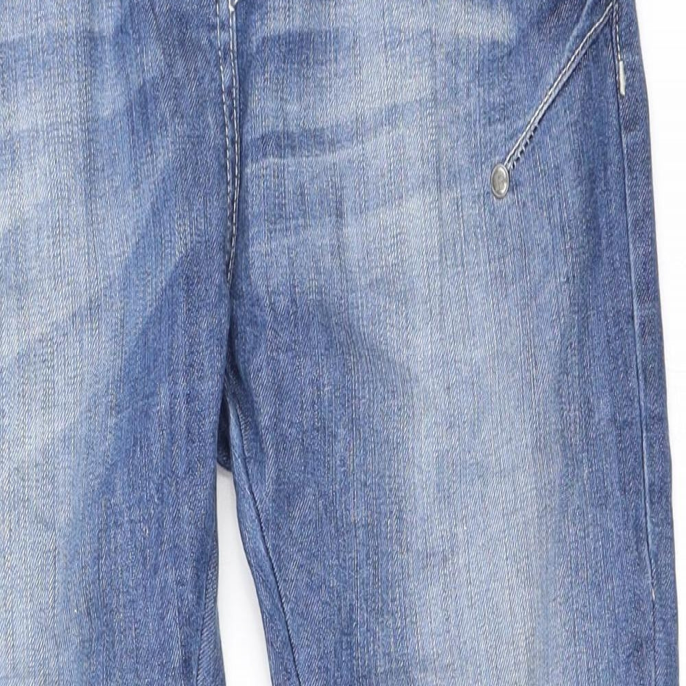 Preworn Boys Blue  Denim Straight Jeans Size 9-10 Years