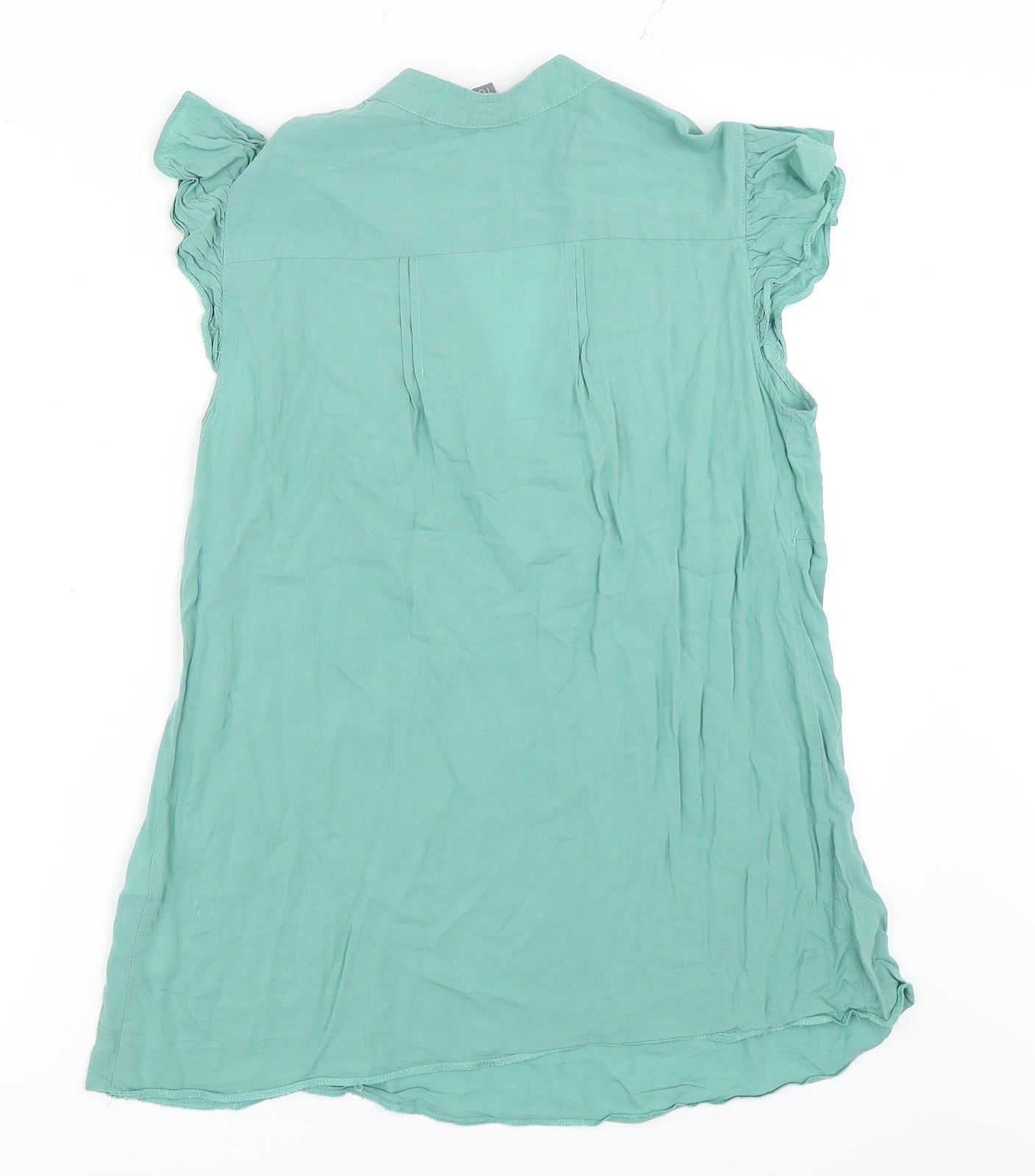New Look Womens Green   Basic Blouse Size 10