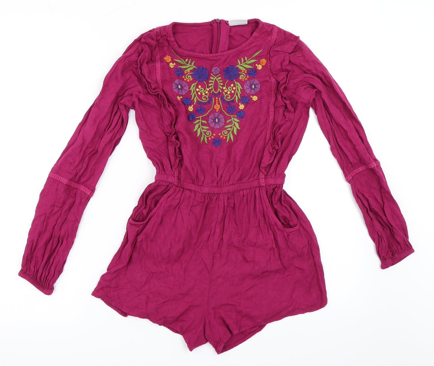 Matalan Girls Purple   Playsuit One-Piece Size 11 Years