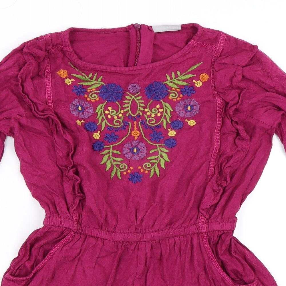 Matalan Girls Purple   Playsuit One-Piece Size 11 Years