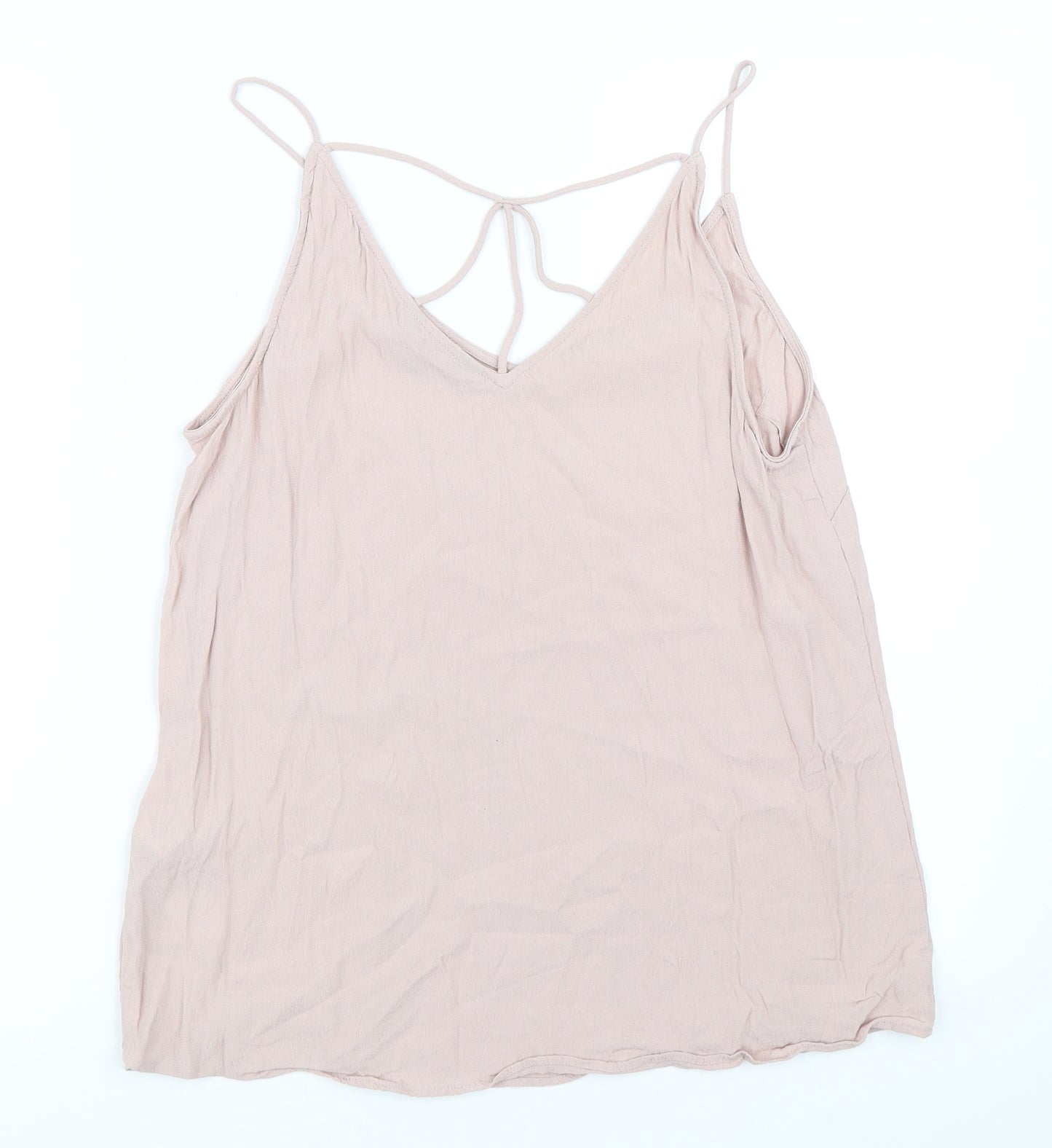 New Look Womens Pink   Camisole Blouse Size 14