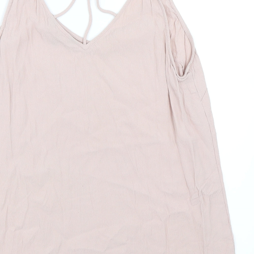 New Look Womens Pink   Camisole Blouse Size 14