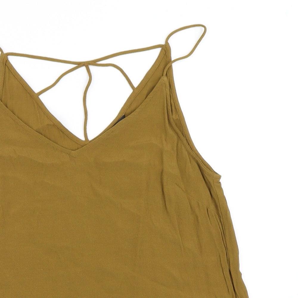 New Look Womens Green   Camisole Blouse Size 14