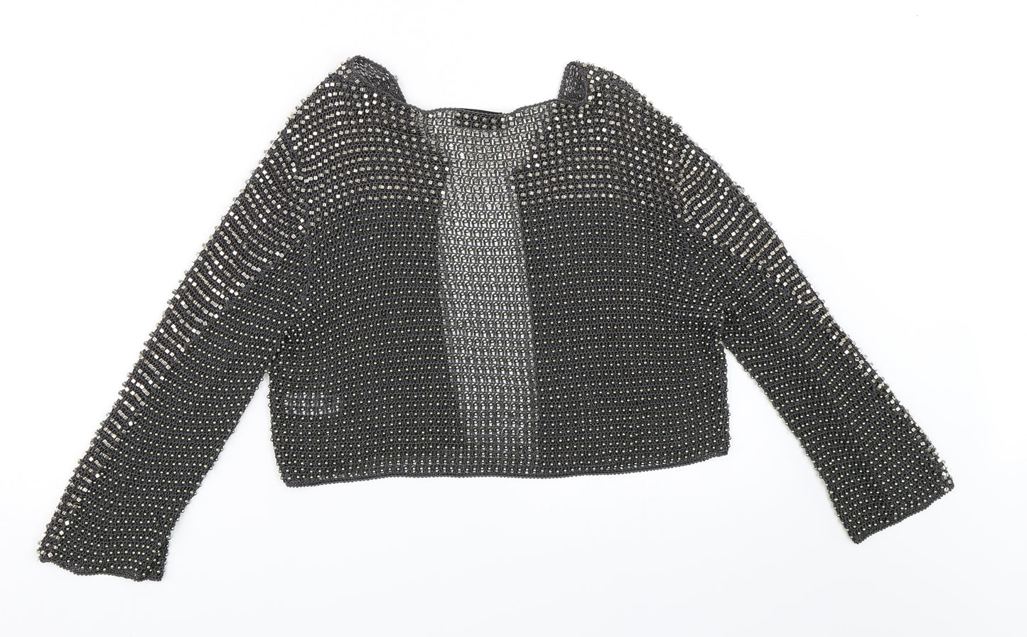 Topshop Womens Black   Cardigan Jumper Size 12