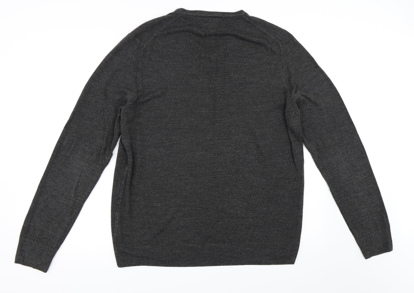 F&F Mens Grey   Pullover Jumper Size L