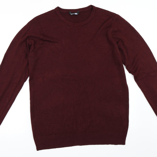 Pep&Co Mens Red   Pullover Jumper Size L