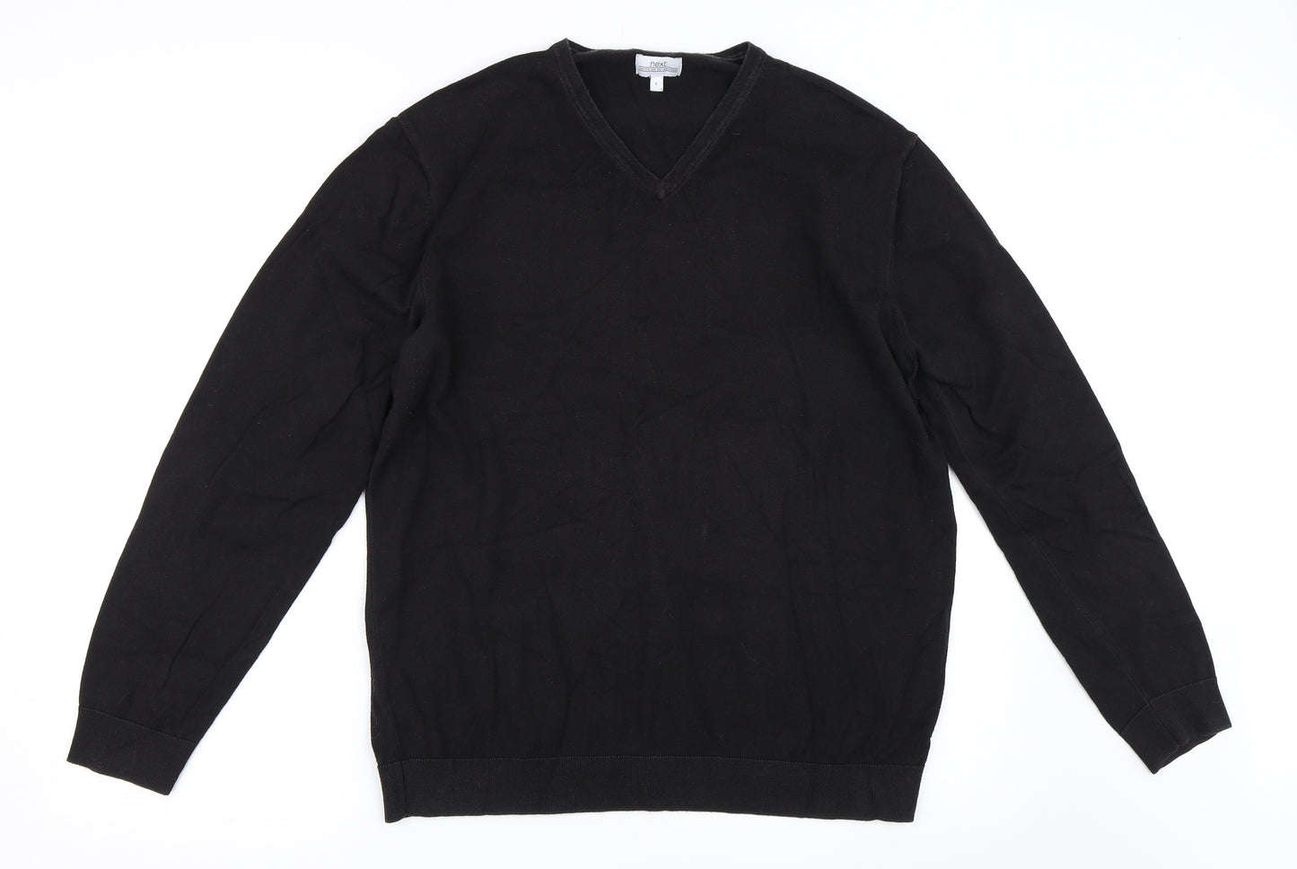 NEXT Mens Black   Pullover Jumper Size L