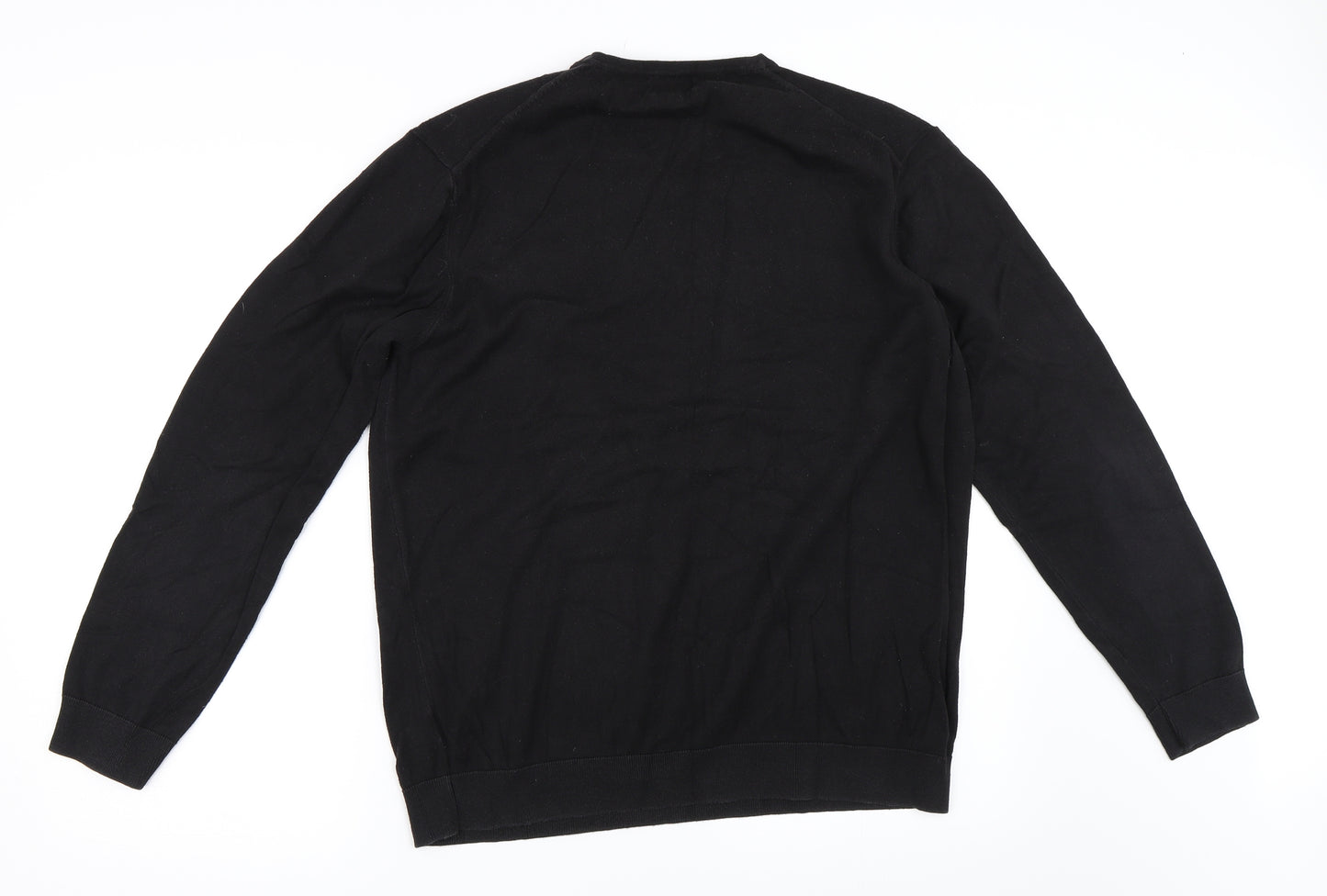 NEXT Mens Black   Pullover Jumper Size L