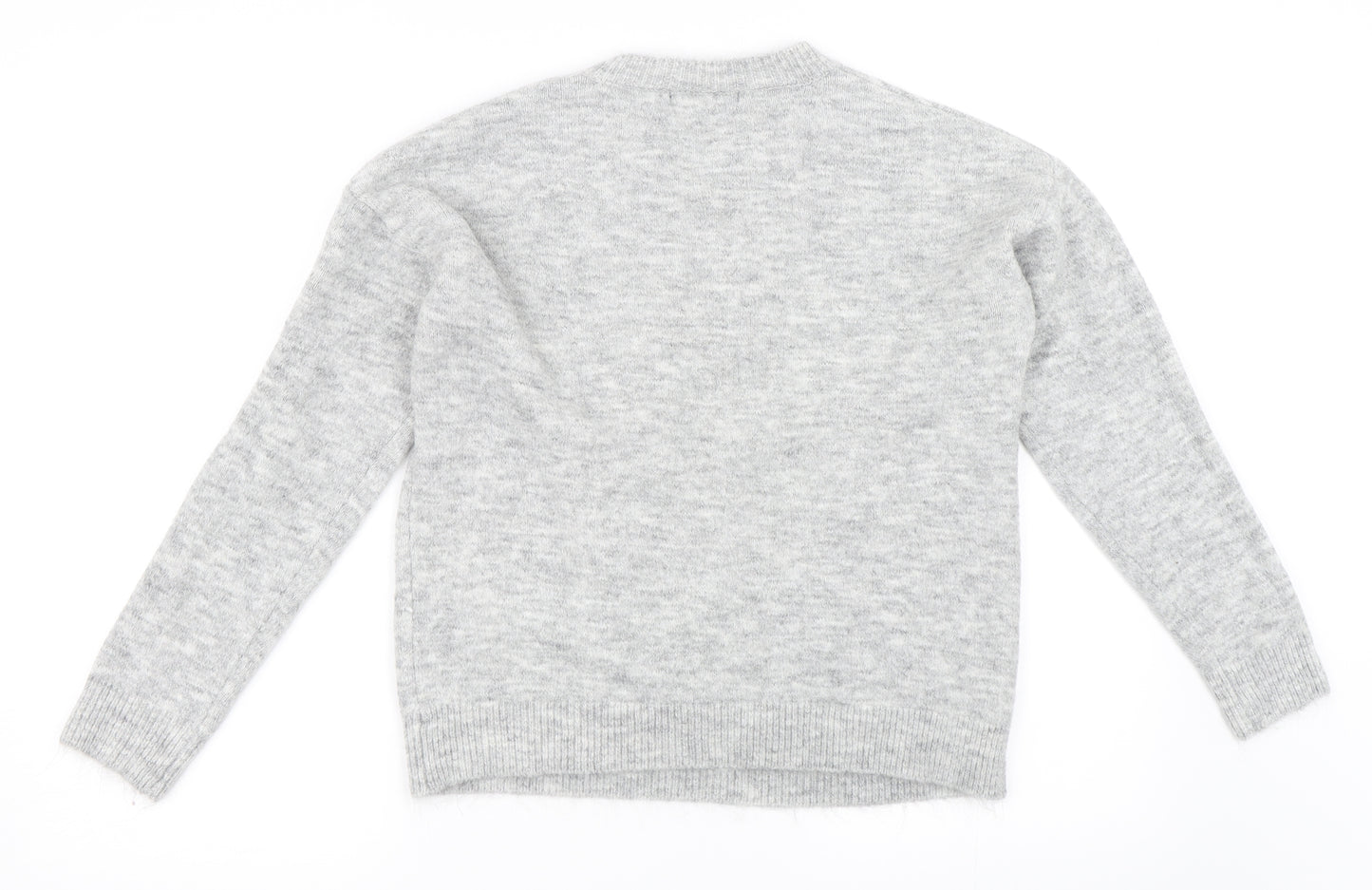 George Womens Grey   Pullover Jumper Size M  - christmas penguin