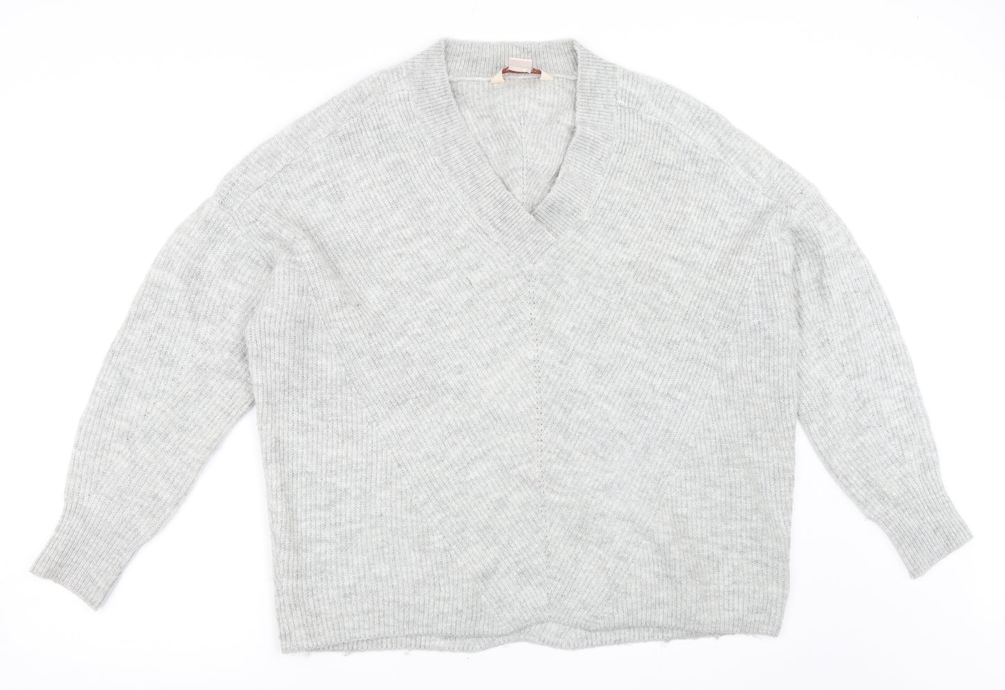 Mauvette Womens Grey   Pullover Jumper Size 14