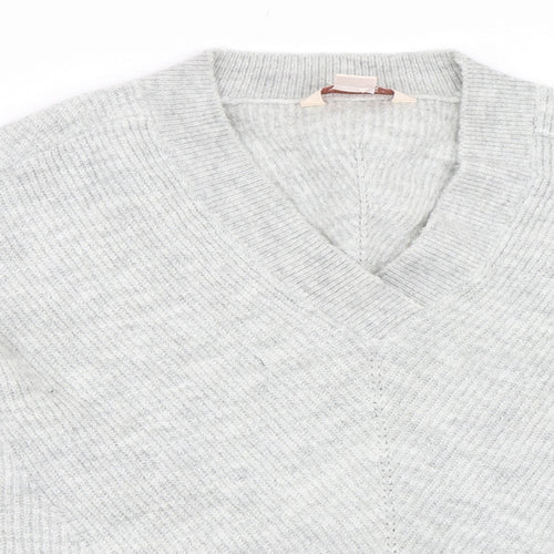 Mauvette Womens Grey   Pullover Jumper Size 14