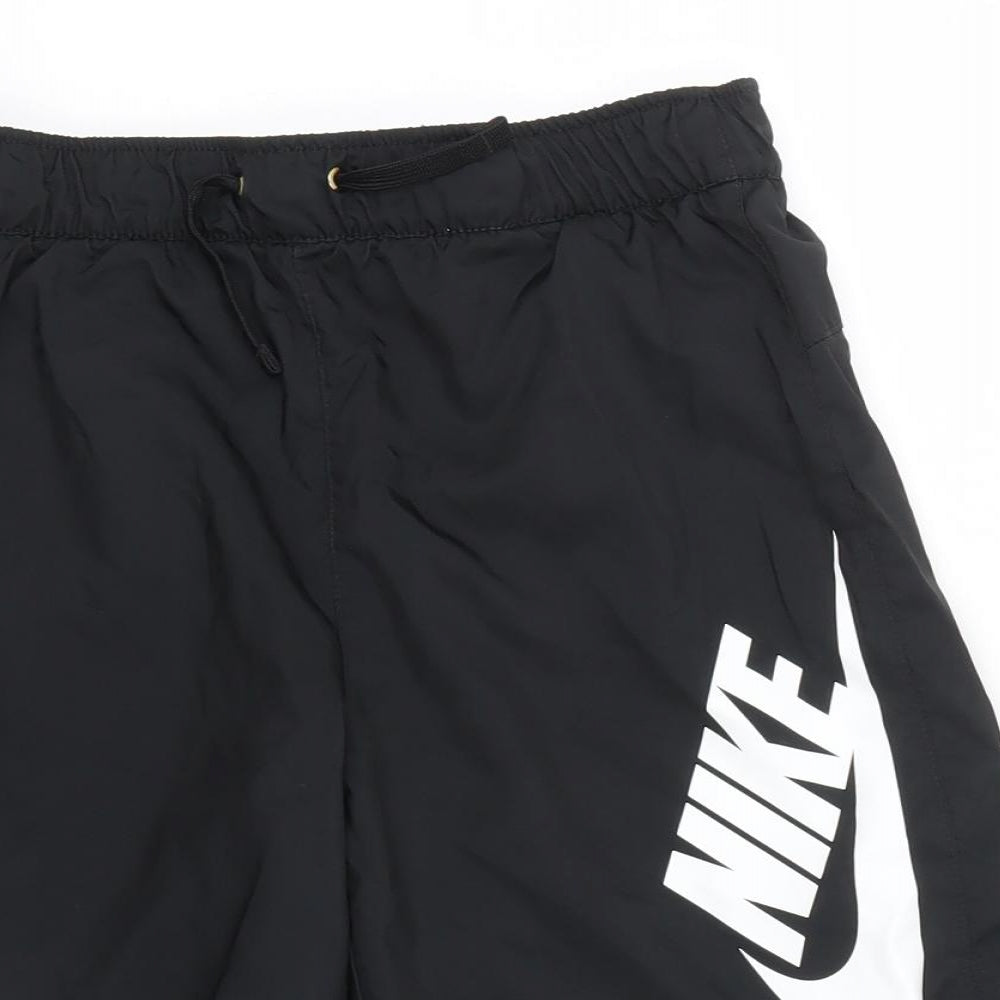 Nike Boys Black   Compression Shorts Size 10-11 Years