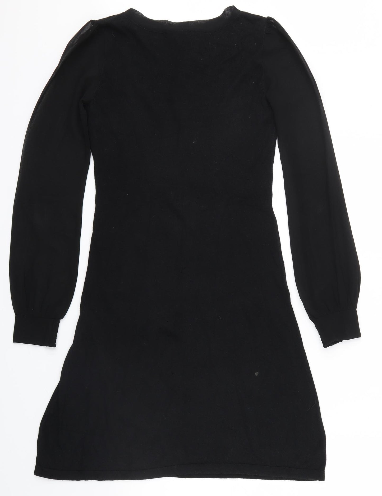 Oasis Womens Black   A-Line  Size XS  - Ruffle detail