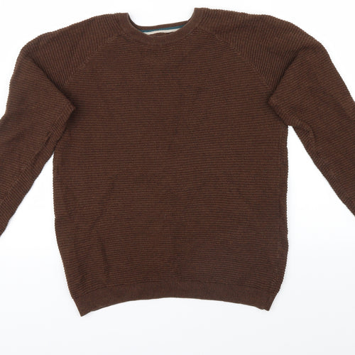 ACW85 Mens Brown   Pullover Jumper Size M