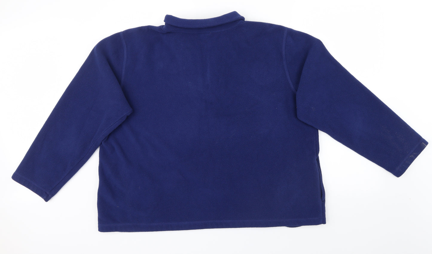 Disney Womens Blue  Fleece Pullover Jumper Size XL  - Embroidered