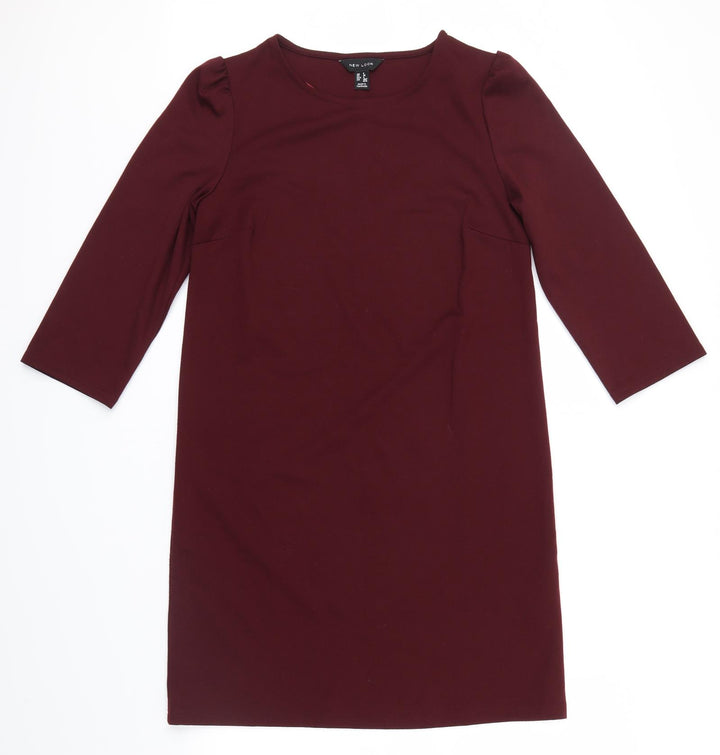 New Look Womens Purple A-Line Size 8