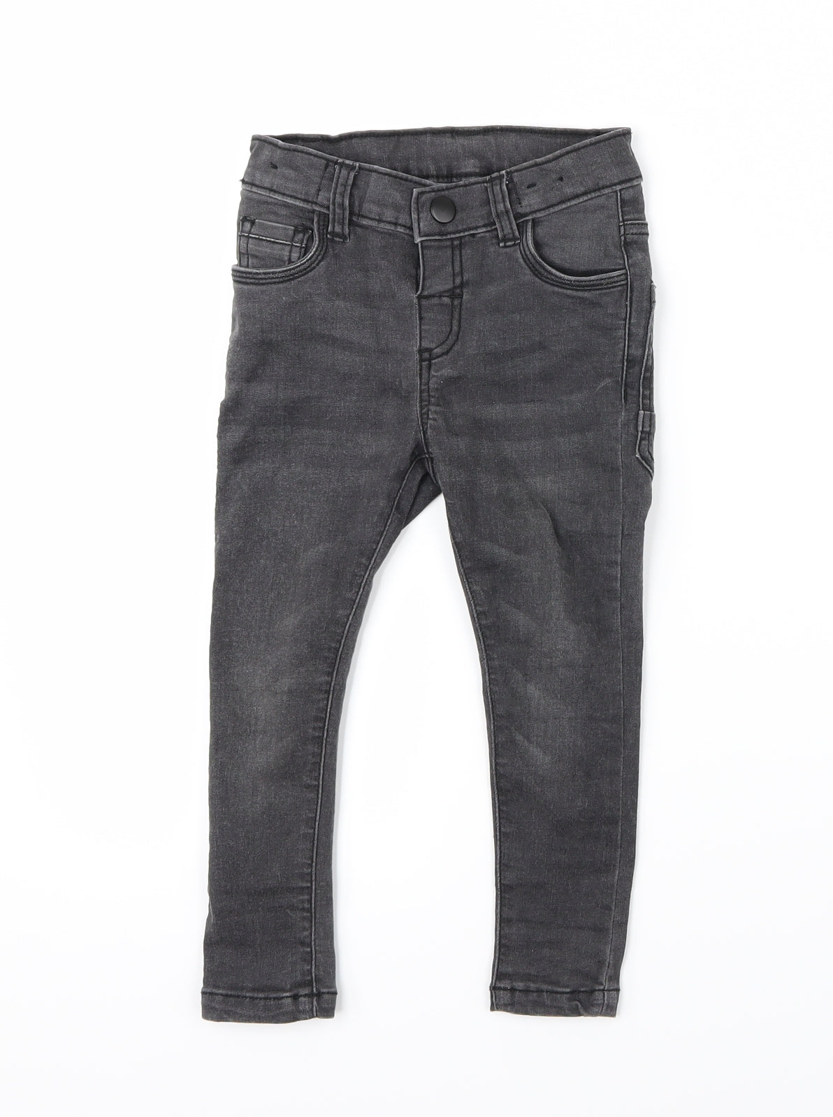 Nutmeg Boys Black  Denim Straight Jeans Size 2-3 Years