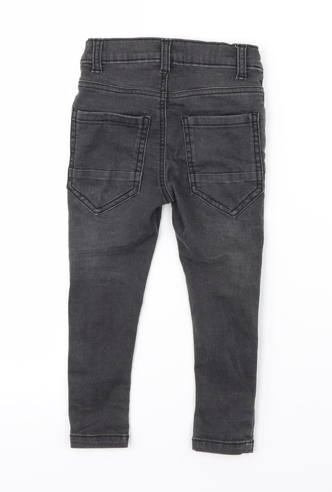 Nutmeg Boys Black  Denim Straight Jeans Size 2-3 Years