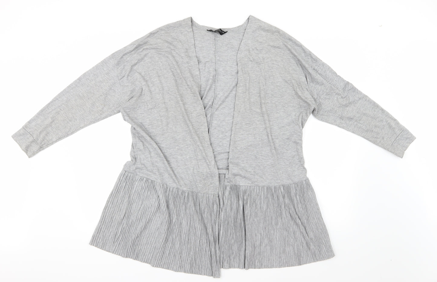Dorothy Perkins Womens Grey   Cardigan Jumper Size M
